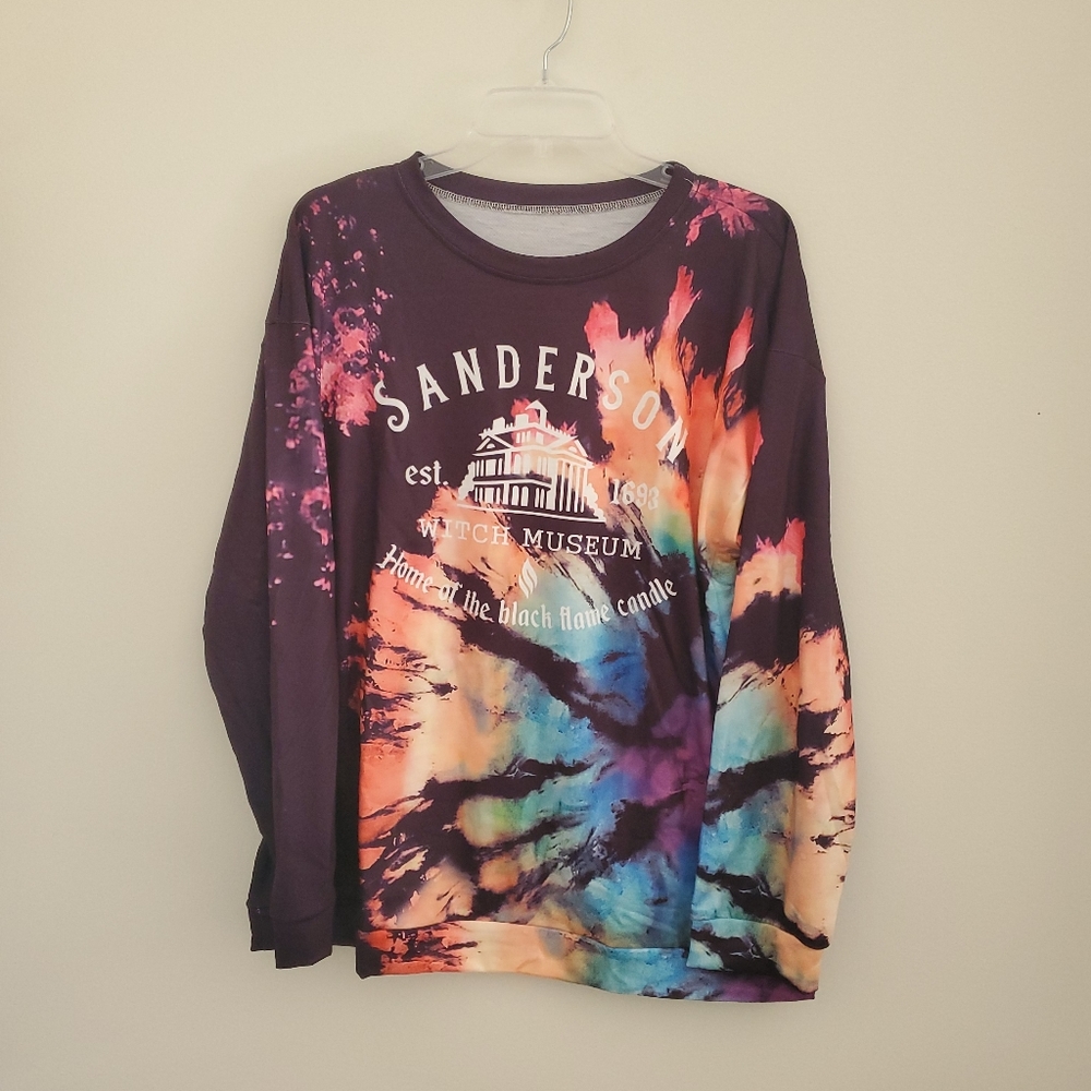 Sanderson Halloween Tie Dye Sweatshirt